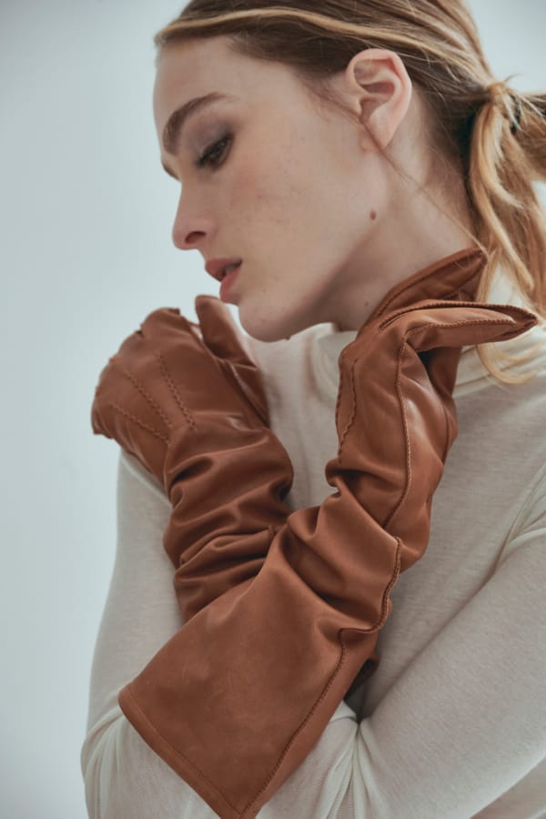 Guantes VAL habano