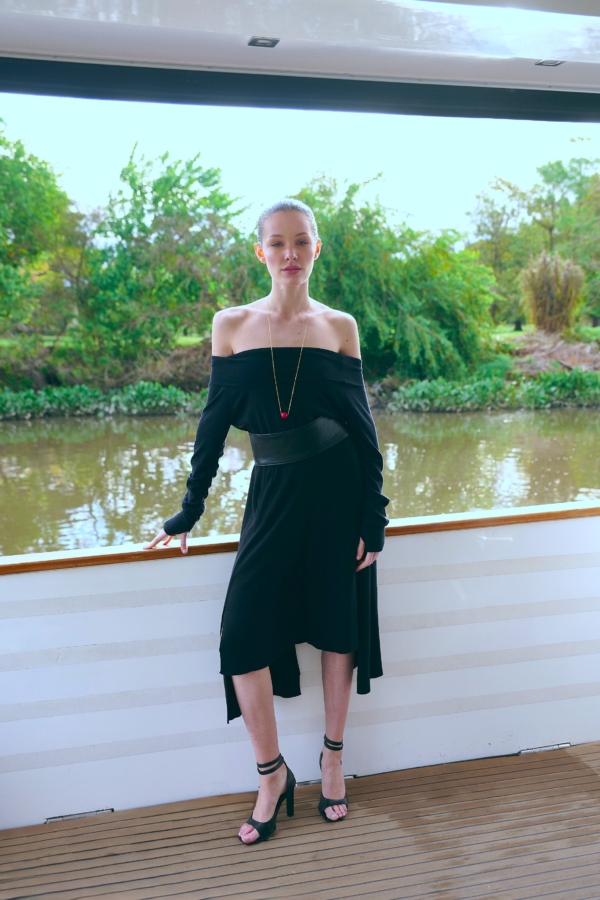 SANDALIA ANNE TOTAL BLACK